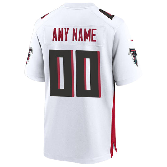 Custom A.Falcons White New Vapor Limited Stitched Player Elite Football Jerseys