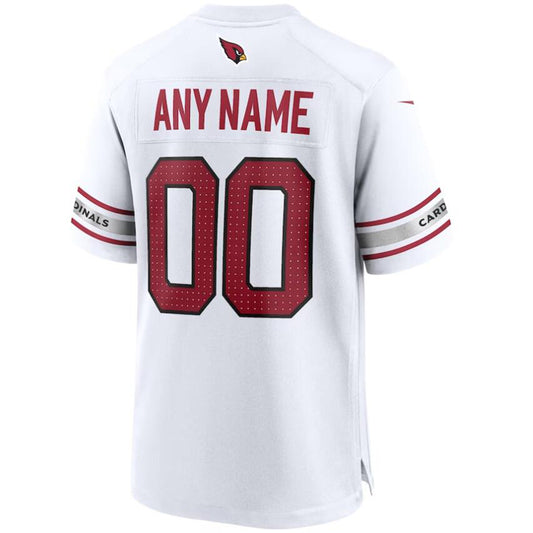 Custom A.Cardinals Whtie Game Jersey Stitched American Football Jerseys