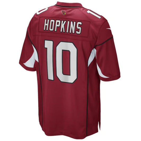 A.Cardinal #10 DeAndre Hopkins Jersey Red Stitched Player Game Football Jerseys