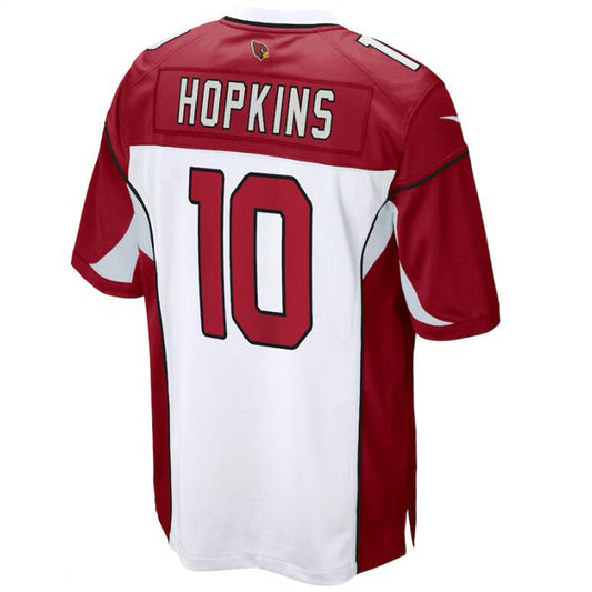 A.Cardinal #10 DeAndre Hopkins Jersey White Stitched Player Game Football Jerseys
