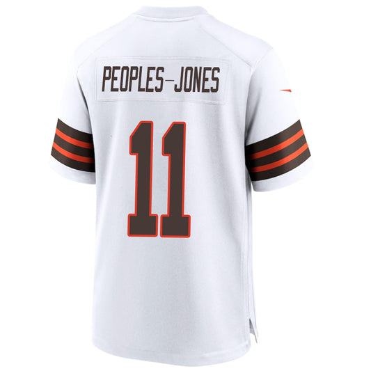 C.Browns #11 Donovan Peoples-Jones White Stitched Player Vapor Game Football Jerseys