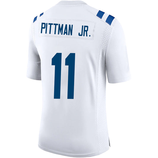 I.Colts #11 Michael Pittman JR White Stitched Player Vapor Game Football Jerseys