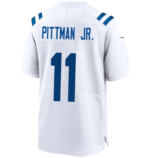I.Colts #11 Michael Pittman JR White Stitched Player Elite Football Jerseys