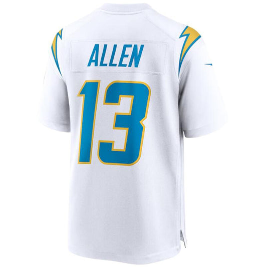 LA.Chargers #13 Keenan Allen White Stitched Player Game Football Jerseys