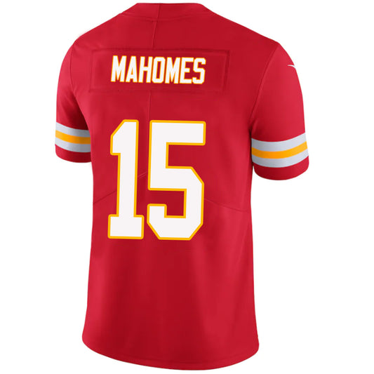 KC.Chiefs #15 Patrick Mahomes Red Stitched Player Vapor Elite Football Jerseys