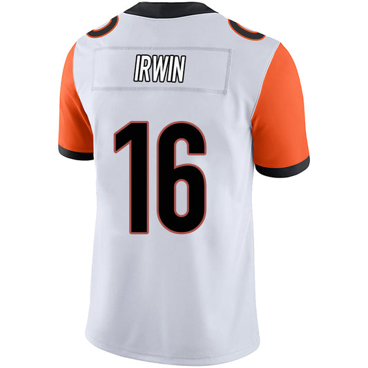 C.Bengals #16 Trenton Irwin White Stitched Player Game Football Jerseys