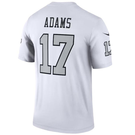 LV.Raiders #17 Davante Adams White Stitched Player Vapor Game Football Jerseys