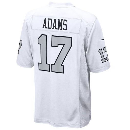 LV.Raiders #17 Davante Adams White Stitched Player Game Football Jerseys