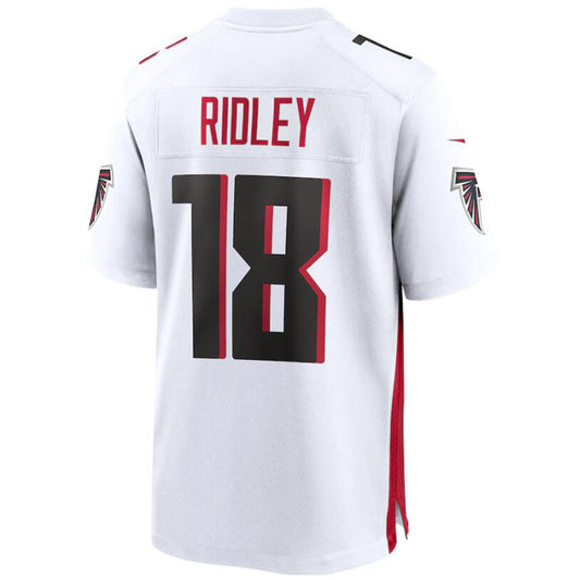 A.Falcons #18 Calvin Ridley White Stitched Player Game Football Jerseys