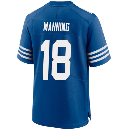 I.Colts #18 Peyton Manning Royal Stitched Player Elite Football Jerseys