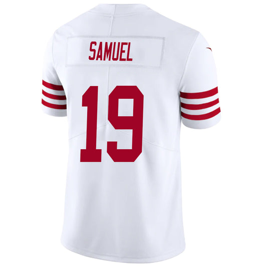 SF.49ers #19 Deebo Samuel White Stitched Player Game Football Jerseys