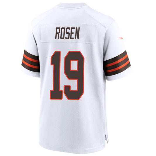 C.Browns #19 Josh Rosen White Stitched Player Vapor Game Football Jerseys