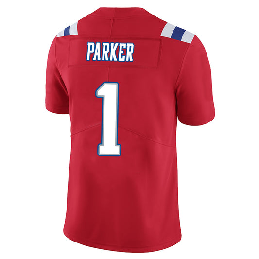 NE.Patriots #1 DeVante Parker Red Stitched Player Game Football Jerseys