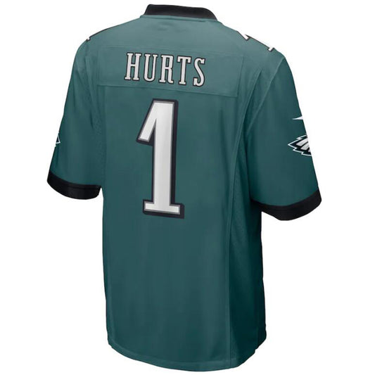 P.Eagles #1 Jalen Hurts Green Stitched Player Game Football Jerseys