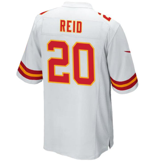 KC.Chiefs #20 Justin Reid White Stitched Player Vapor Game Football Jerseys