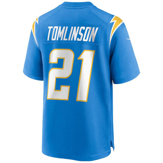 LA.Chargers #21 LaDainian Tomlinson Blue Stitched Player Game Football Jerseys