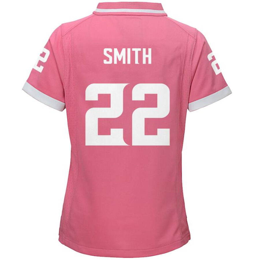 M.Vikings #22 Harrison Smith Pink Bubble Gum Game Football Jerseys