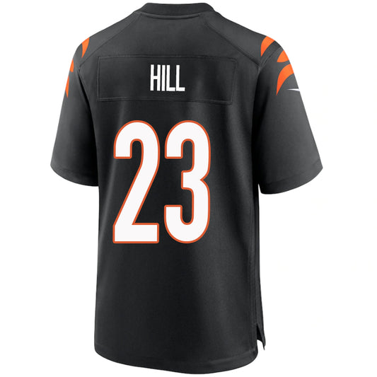 C.Bengals #23 Dax Hill Black Stitched Player Vapor Elite Football Jerseys