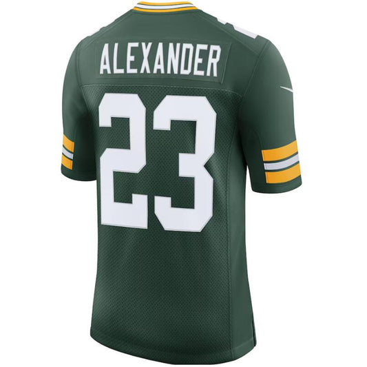 GB.Packer #23 Jaire Alexander Green Stitched Player Limited Game Football Jerseys