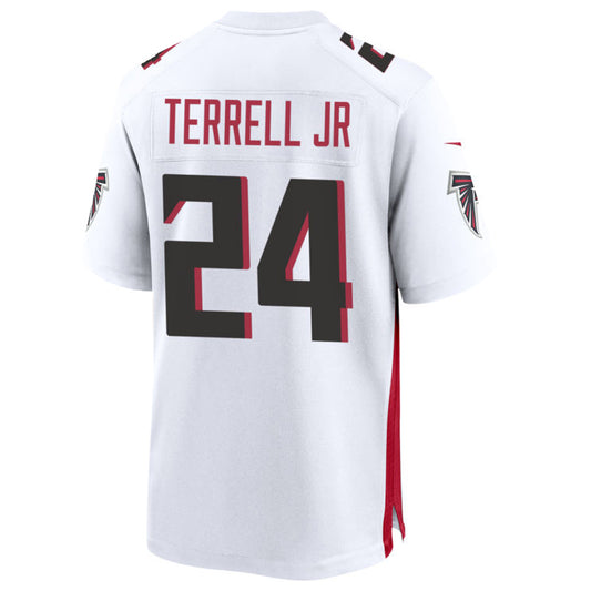 A.Falcons #24 A.J. Terrell Jr White Stitched Player Vapor Game Football Jerseys