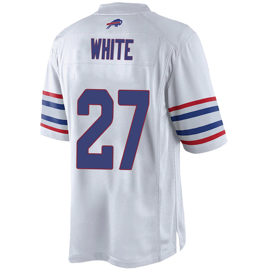 B.Bills #27 Tre'Davious White Stitched Player Vapor Game Football Jerseys