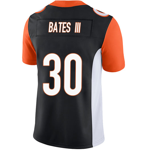 C.Bengals #30 Jessie Bates III Black Stitched Player Game Football Jerseys