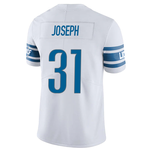 D.Lions #31 Kerby Joseph White Stitched Player Vapor Game Football Jerseys
