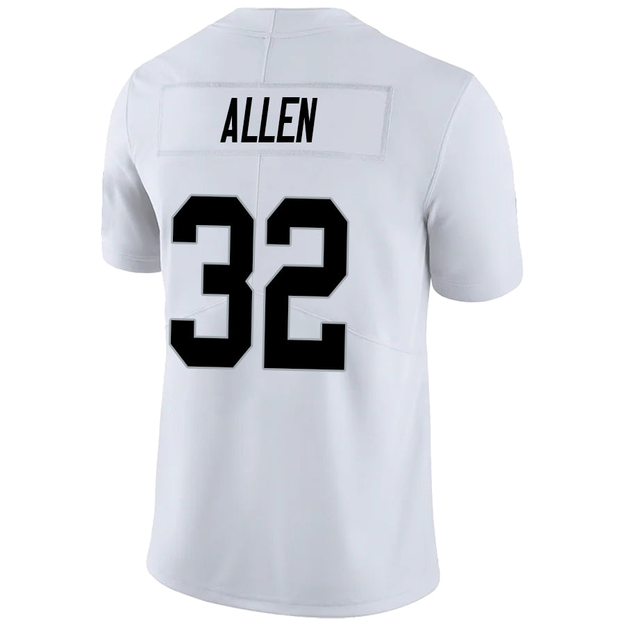 LV.Raiders #32 Marcus Allen White Stitched Player Vapor Game Football Jerseys