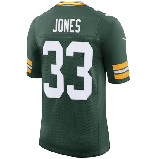 GB.Packer #33 Aaron Jones Green Stitched Player Limited Game Football Jerseys