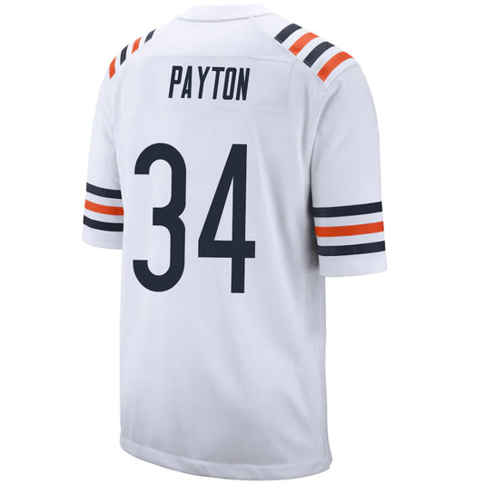 C.Bears #34 Walter Payton White Stitched Player Vapor Elite Football Jerseys