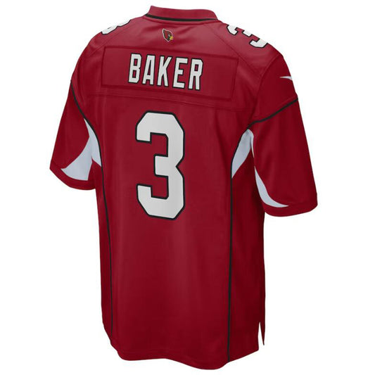 A.Cardinal #3 Budda Baker Jersey Red Stitched Player Game Football Jerseys