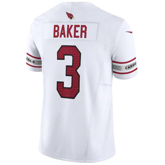 A.Cardinal #3 Budda Baker Jersey White Stitched Player Vapor Game Football Jerseys