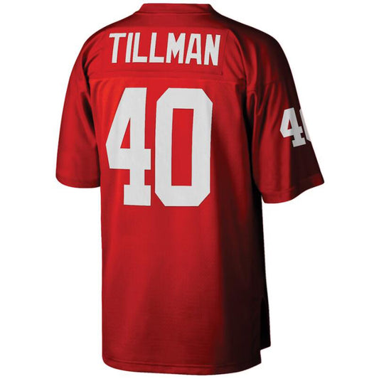 A.Cardinal #40 Pat Tillman Jersey Red Stitched Player 2000 Retired Game Football Jerseys