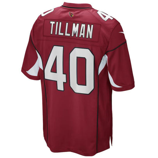 A.Cardinal #40 Pat Tillman Jersey Red Stitched Player Game Football Jerseys