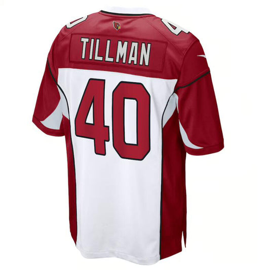 A.Cardinal #40 Pat Tillman Jersey White Stitched Player Game Football Jerseys
