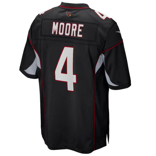 A.Cardinal #4 Rondale Moore Jersey Black Stitched Player Game Football Jerseys