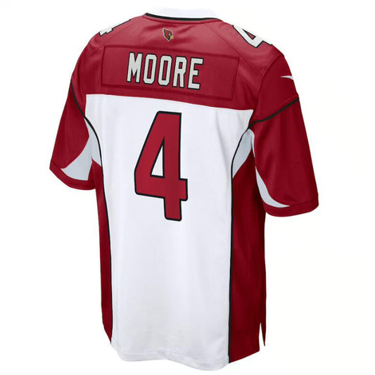 A.Cardinal #4 Rondale Moore Jersey White Stitched Player Game Football Jerseys