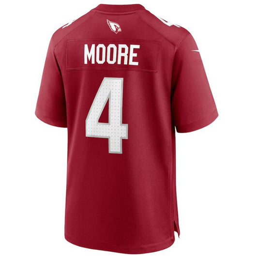 A.Cardinal #4 Rondale Moore Jersey Red Game Stitched Player Football Jerseys
