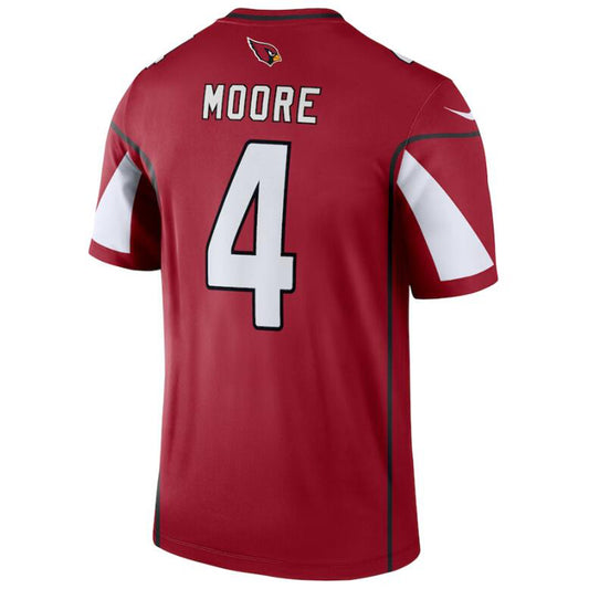 A.Cardinal #4 Rondale Moore Jersey Red Stitched Player Legend Game Football Jerseys