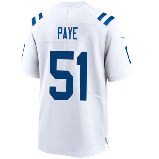 I.Colts #51 Kwity Paye White Stitched Player Elite Football Jerseys
