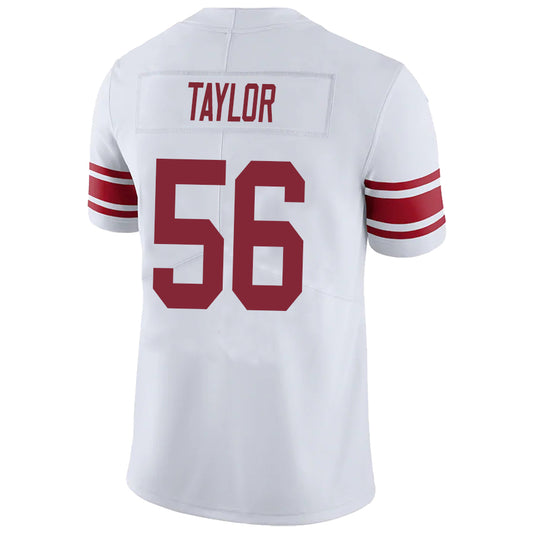 NY.Giants #56 Lawrence Taylor White Stitched Player Game Football Jerseys