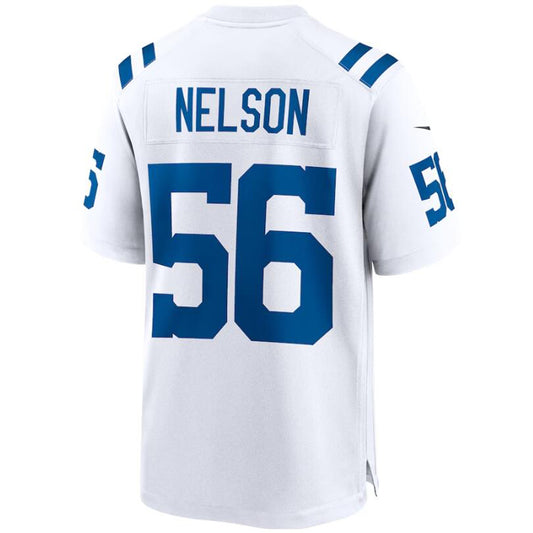 I.Colts #56 Quenton Nelson White Stitched Player Game Football Jerseys