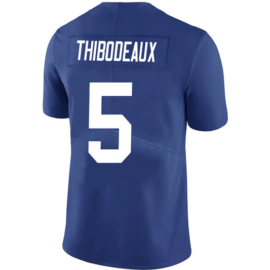 NY.Giants #5 Kayvon Thibodeaux Royal Stitched Player Game Football Jerseys