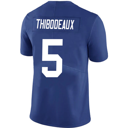 NY.Giants #5 Kayvon Thibodeaux Royal Stitched Player Game Football Jerseys