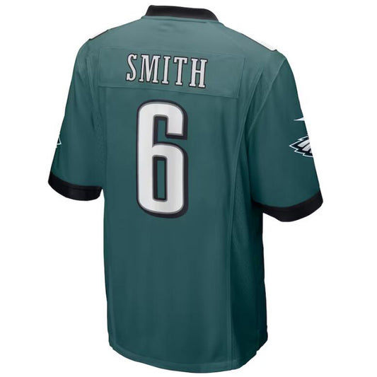 P.Eagles #6 DeVonta Smith Green Stitched Player Game Football Jerseys