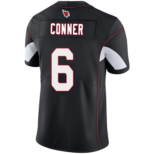 A.Cardinal 6# James Conner Jersey Black Stitched Player Vapor Game Football Jerseys