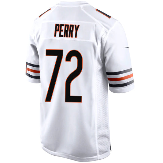 C.Bears #72 William Perry White Stitched Player Vapor Game Football Jerseys