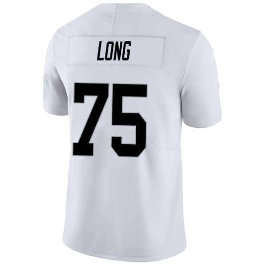 LV.Raiders #75 Howie Long White Stitched Player Vapor Game Football Jerseys