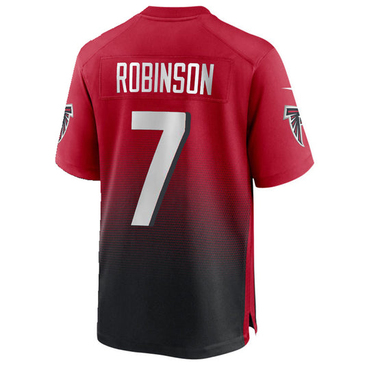 A.Falcons #7 Bijan Robinson Jersey Red Stitched Player Game Football Jerseys
