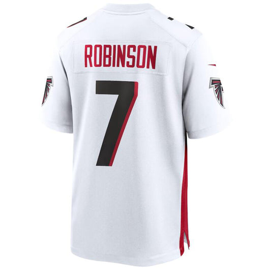A.Falcons #7 Bijan Robinson Jersey White Stitched Player Game Football Jerseys